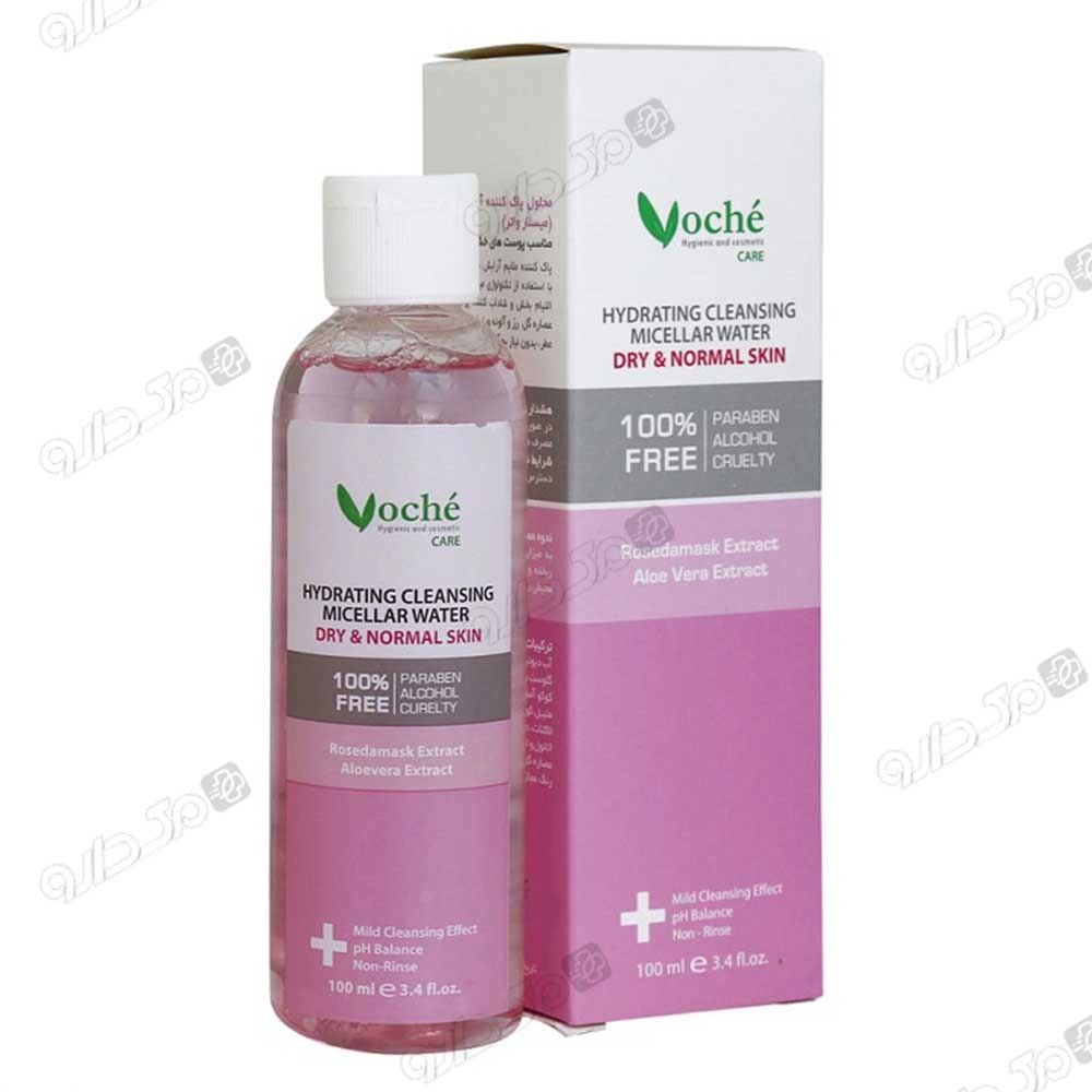 میسلار واتر مناسب پوست خشک و معمولی 100ml وچه